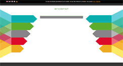 Desktop Screenshot of lemoderne.fr