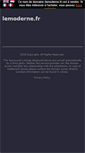 Mobile Screenshot of lemoderne.fr
