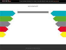 Tablet Screenshot of lemoderne.fr